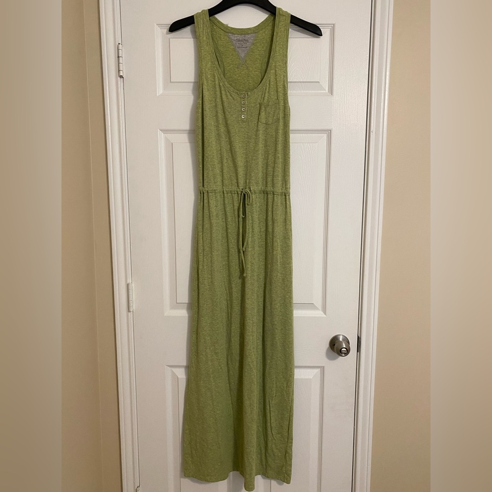 New Calvin Klein Performance Quick Dry Tank Dress with Drawstring Waist Size S
